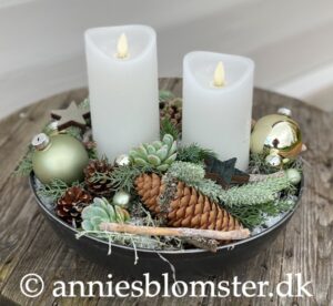 Dekorationer med lys