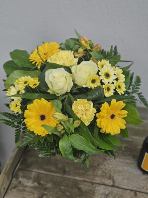 Gul påske buket