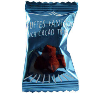 Chokoladetrøfler med guérande havsaltsmag - cho006