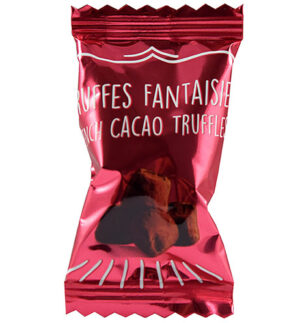 Chokoladetrøfler med hindbærsmag - cho004