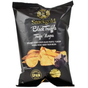 Gourmetchips med sort trøffel - cho030