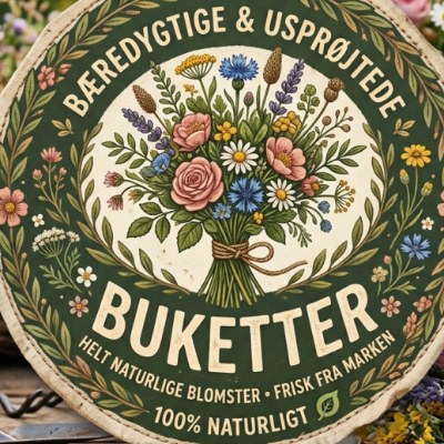 Bæredygtige og usprøjtede buketter